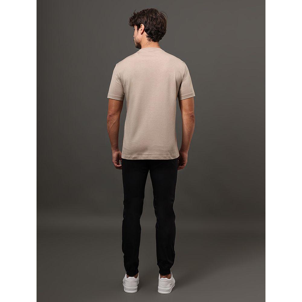 Camiseta Masculina Pima Calvin Klein - Caqui Medio - 2