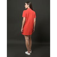 Vestido Feminino Polo Piquet Duplo Calvin Klein Jeans - Vermelho - 2