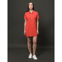 Vestido Feminino Polo Piquet Duplo Calvin Klein Jeans - Vermelho - 3