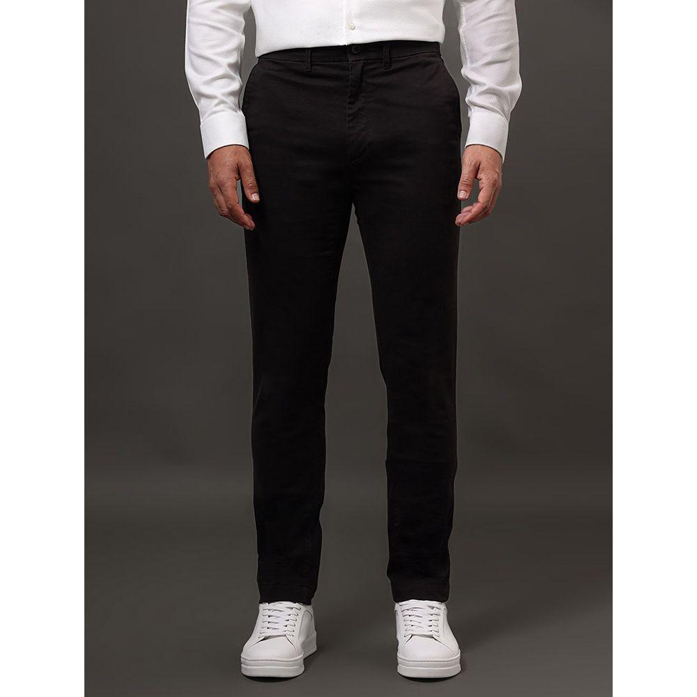Calça Masculina Chino Slim Modern Twill Calvin Klein - Preto - 1