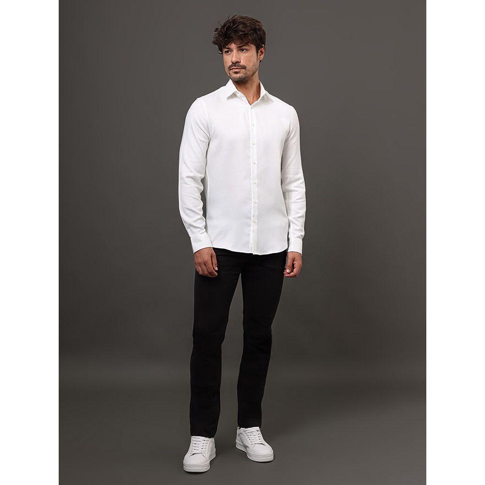 Calça Masculina Chino Slim Modern Twill Calvin Klein - Preto - 3