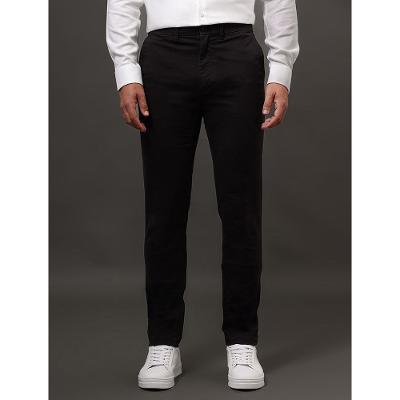 Calça Masculina Chino Slim Modern Twill Calvin Klein - Preto
