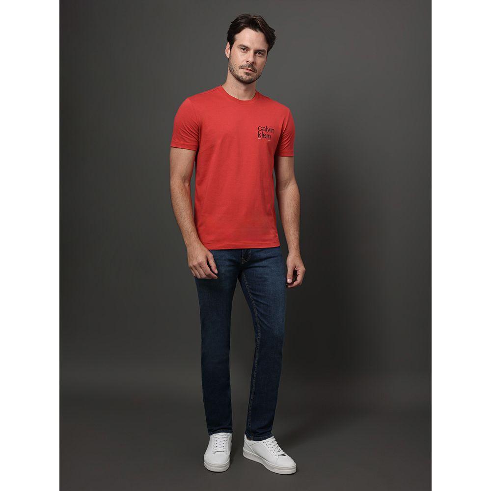 Calça Jeans Masculina Skinny 5 Pockets Calvin Klein - Marinho - 3