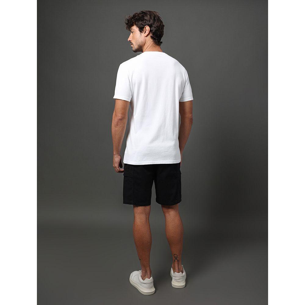 Camiseta Masculina All Calvin Klein Jeans - Branco - 2