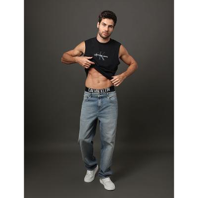 Regata Masculina Logo Re Issue Calvin Klein Jeans - Preto