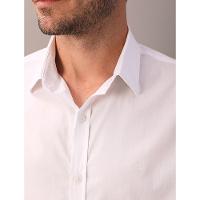 Camisa Mc Algodão Com Elastano - Branco 2 - 3