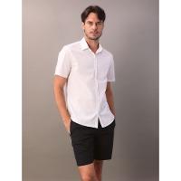 Camisa Mc Algodão Com Elastano - Branco 2 - 5