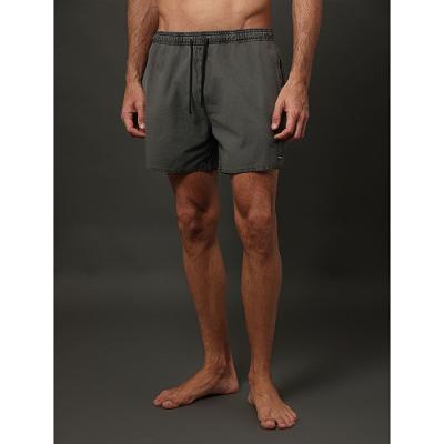 Shorts D'Água Masculino Pigmento Calvin Klein Swimwear - Chumbo