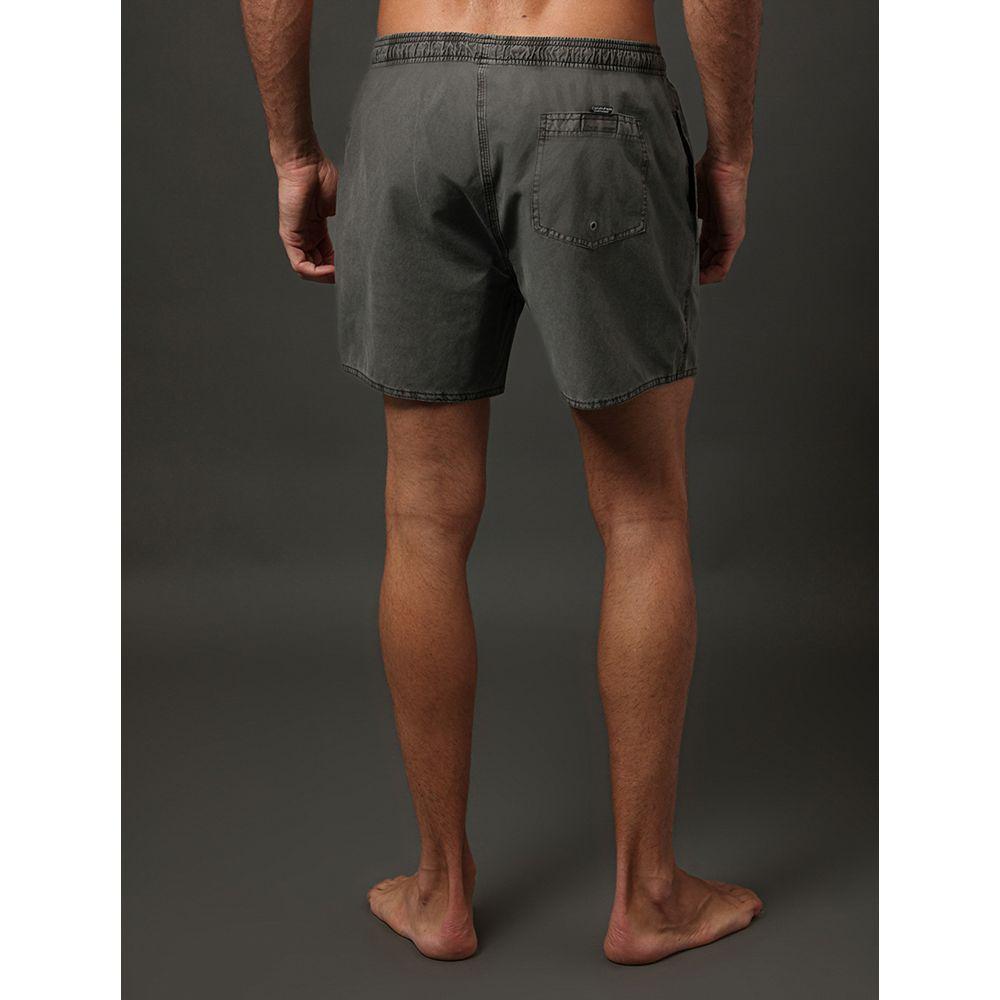 Shorts D'Água Masculino Pigmento Calvin Klein Swimwear - Chumbo - 2