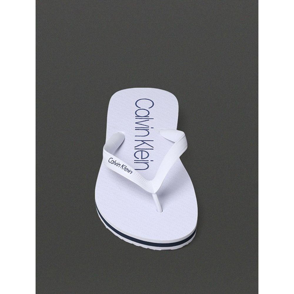 Chinelo Swim Calvin Klein - Branco - 4