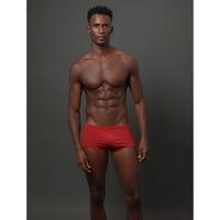 Sunga Trunk Logo Lateral Calvin Klein Swimwear - Vermelho - 1