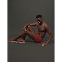 Sunga Trunk Logo Lateral Calvin Klein Swimwear - Vermelho - 5