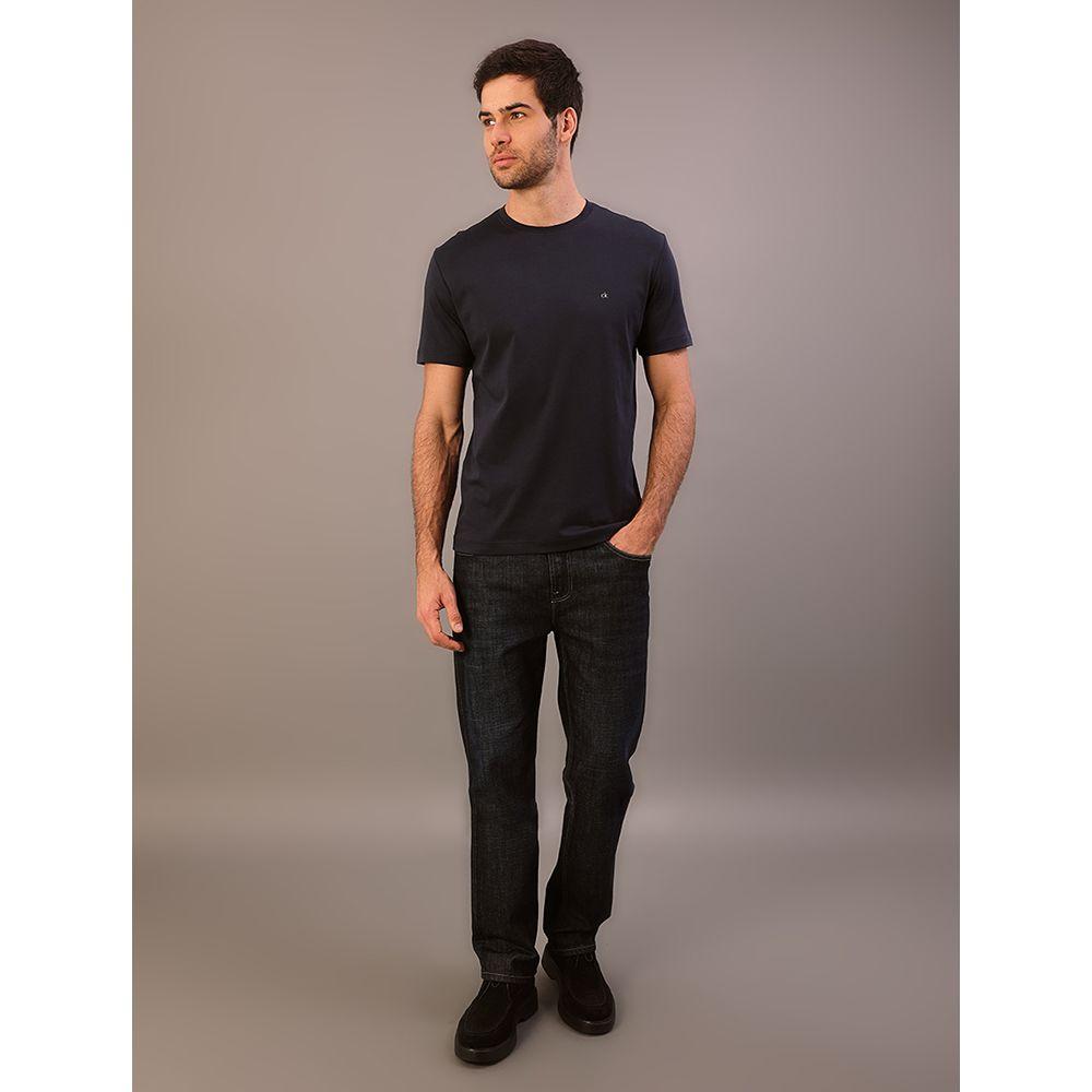Camiseta Masculina Pima Calvin Klein - Marinho - 1