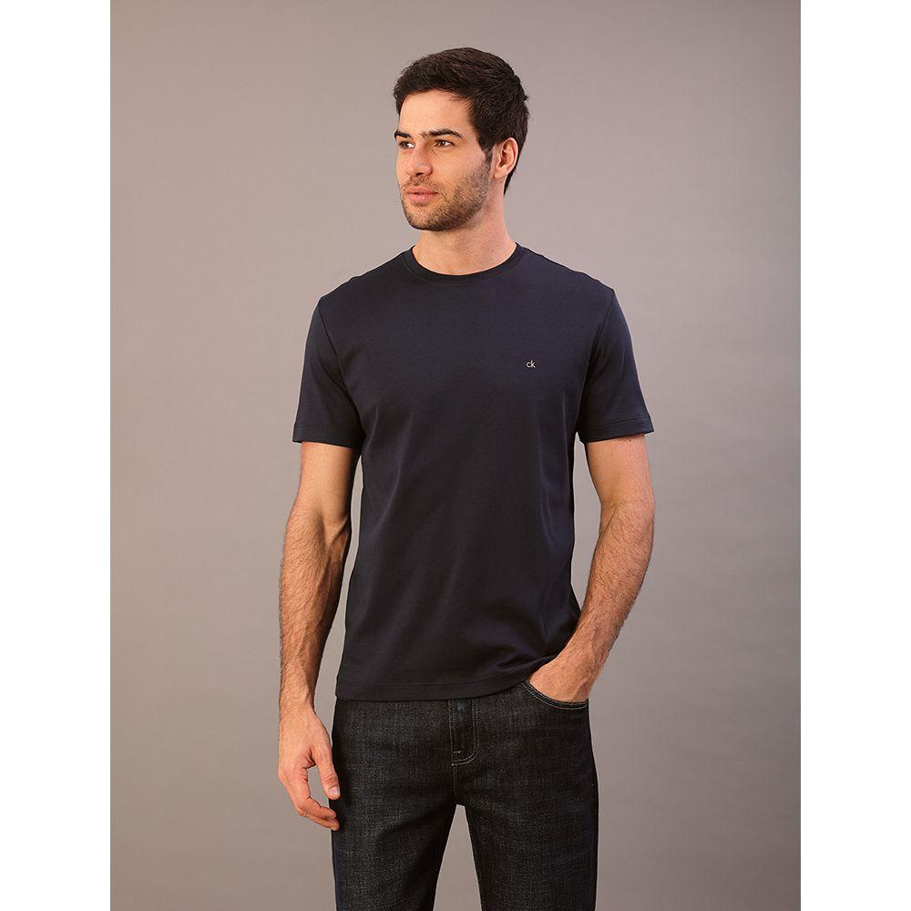 Camiseta Masculina Pima Calvin Klein - Marinho - 2