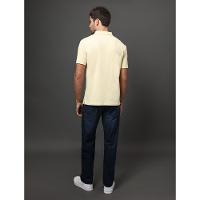 Polo Masculina Regular Sem Friso Calvin Klein - Amarelo Manteiga - 2