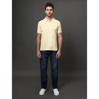 Polo Masculina Regular Sem Friso Calvin Klein - Amarelo Manteiga - 3