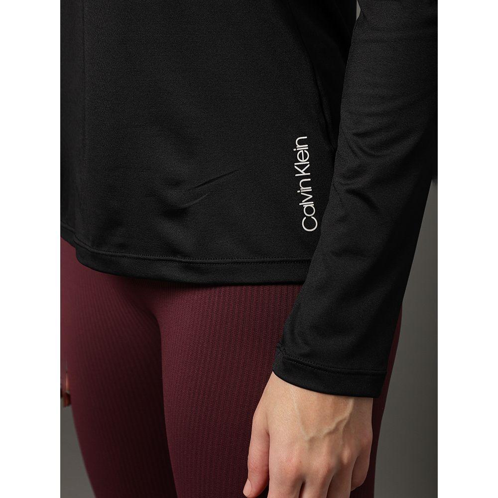 Camiseta Feminina Uv Calvin Klein Swimwear - Preto - 4