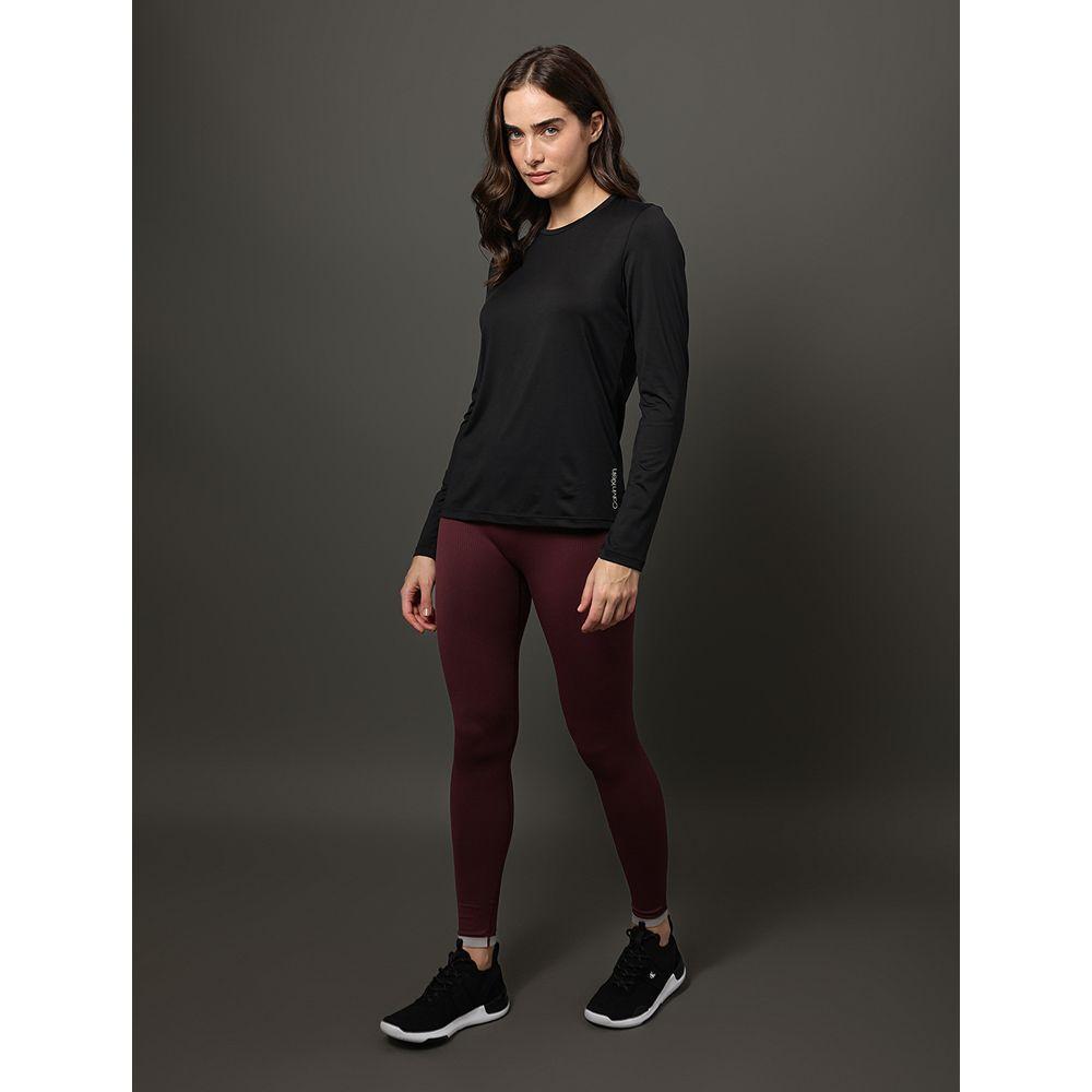 Camiseta Feminina Uv Calvin Klein Swimwear - Preto - 3