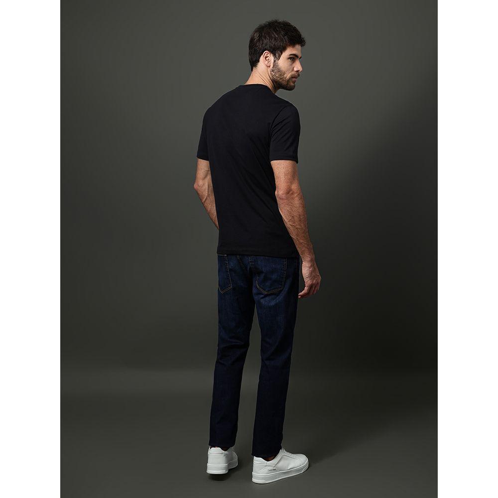 Camiseta Masculina Pima Calvin Klein - Preto - 2