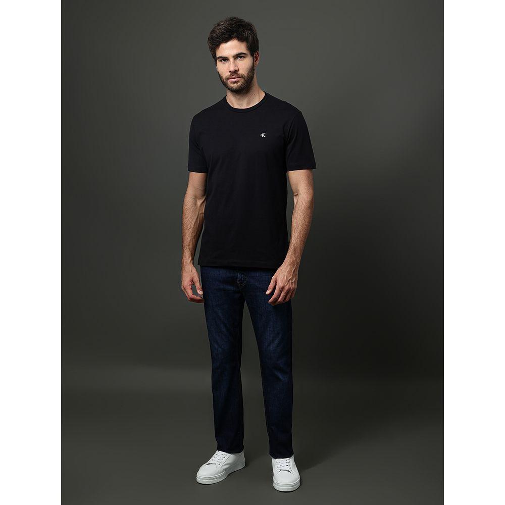 Camiseta Masculina Pima Calvin Klein - Preto - 3