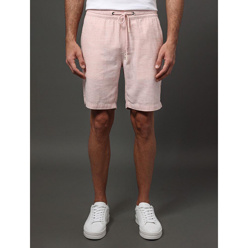 Short Masculino Elástico Cotton Calvin Klein - Rosa Claro - 1
