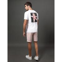 Short Masculino Elástico Cotton Calvin Klein - Rosa Claro - 5