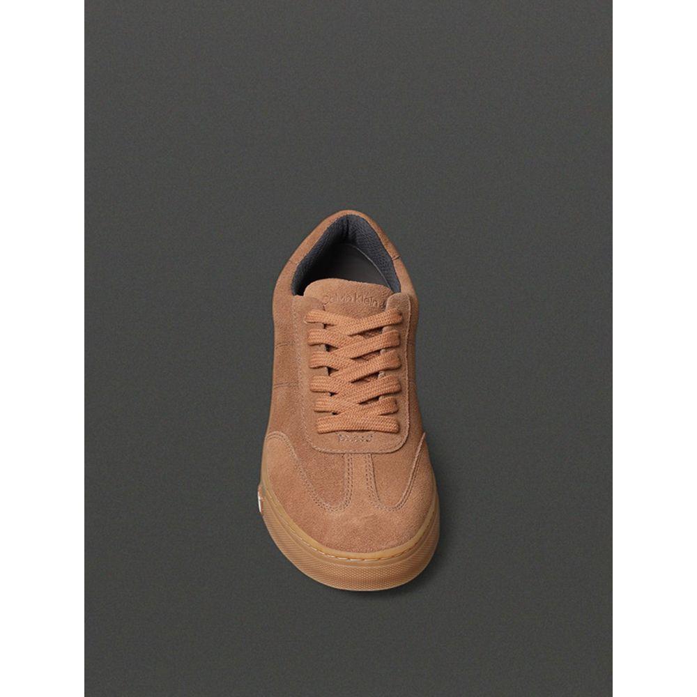 Tênis Feminino Project Camurça Calvin Klein Jeans - Havana - 4