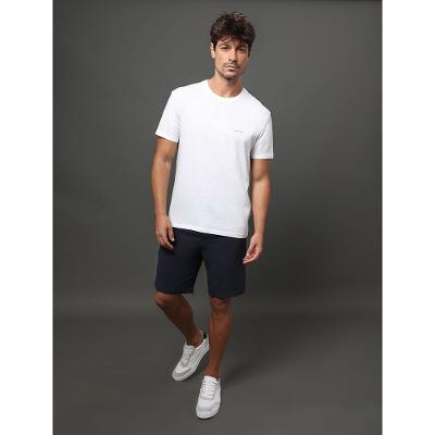 Bermuda Masculina Linen Calvin Klein Jeans - Marinho