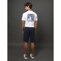 Bermuda Masculina Linen Calvin Klein Jeans - Marinho - 2