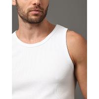 Regata Masculina Ribana Monogram Calvin Klein Jeans - Branco