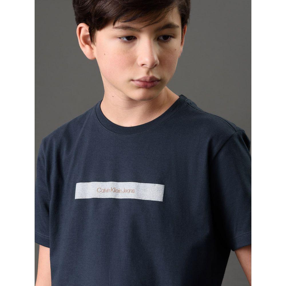 Camiseta Menino Logo Sport Calvin Klein Jeans - Marinho - 4