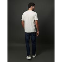 Camiseta Masculina Linho Calvin Klein Jeans - Off White - 2