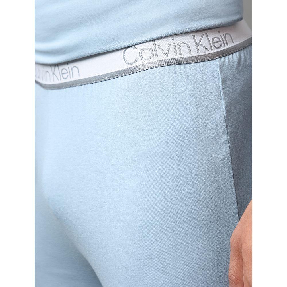 Pijama Masculino Camiseta e Bermuda Modal Calvin Klein Underwear - Azul Claro - 4