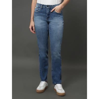 Calça Jeans Feminina Slim 5 Pockets Calvin Klein Jeans - Azul Médio