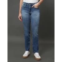 Calça Jeans Feminina Slim 5 Pockets Calvin Klein Jeans - Azul Médio - 1