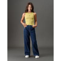 Calça Jeans Menina Wide Leg Calvin Klein Jeans - Marinho - 3