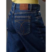 Calça Jeans Menina Wide Leg Calvin Klein Jeans - Marinho