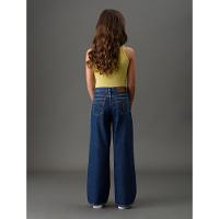 Calça Jeans Menina Wide Leg Calvin Klein Jeans - Marinho - 2