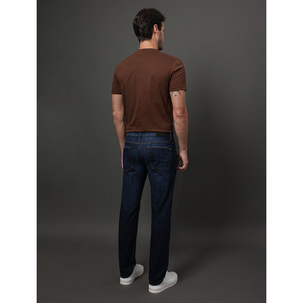 Calça Jeans Masculina Skinny Controle Térmico Calvin Klein - Marinho - 2