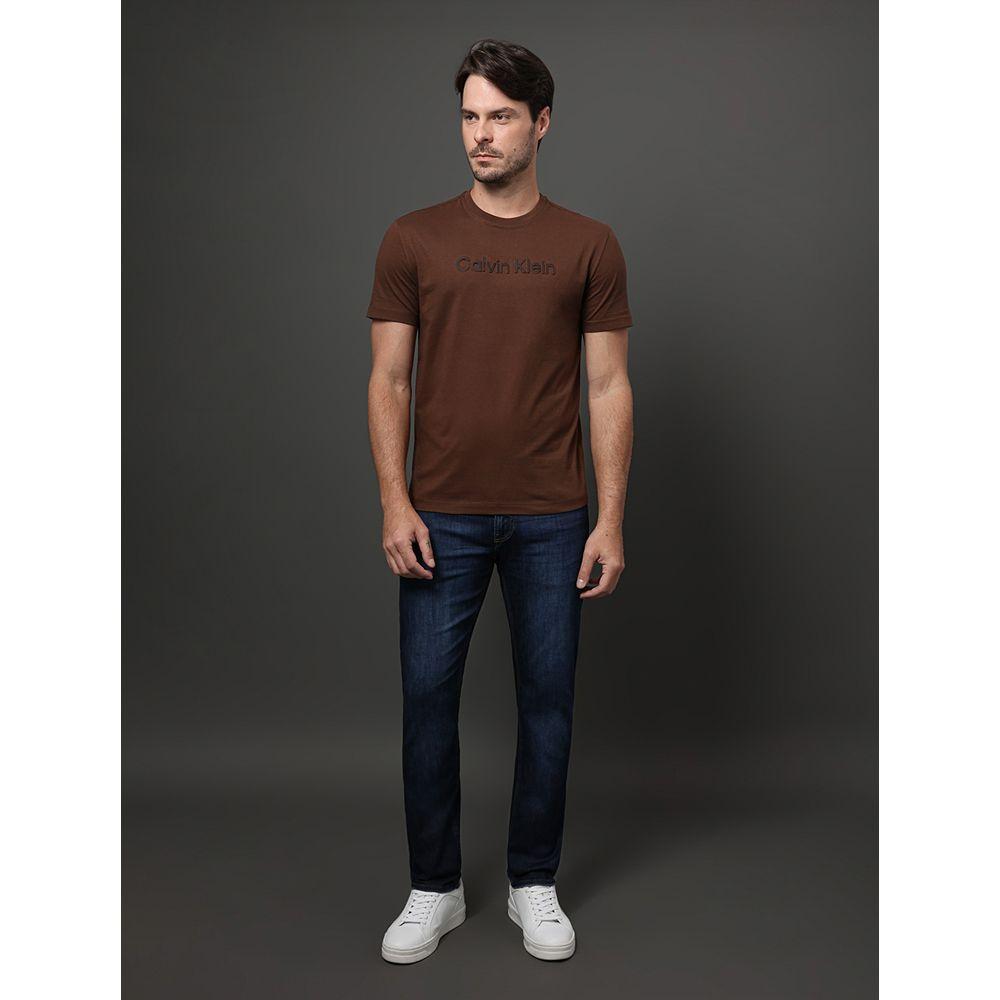 Calça Jeans Masculina Skinny Controle Térmico Calvin Klein - Marinho - 3