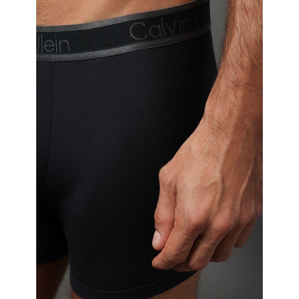 Cueca Boxer Modal Tonal Calvin Klein Underwear - Preto - 4