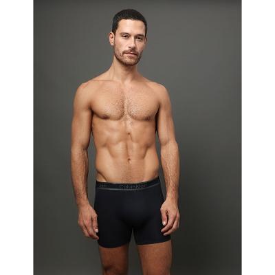 Cueca Boxer Modal Tonal Calvin Klein Underwear - Preto