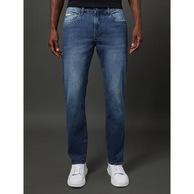 Calça Jeans Masculina Slim 5 Pockets Calvin Klein Jeans - Azul Médio