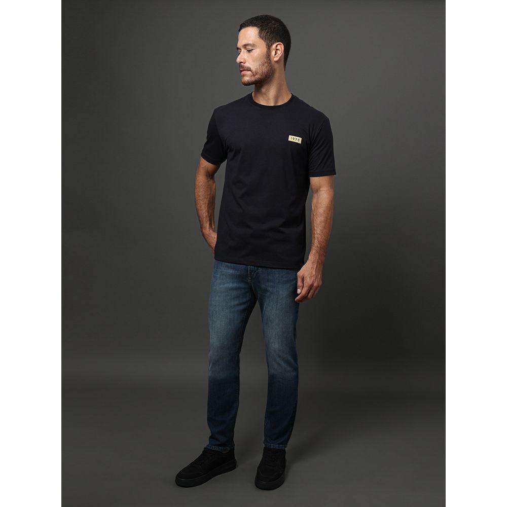 Calça Jeans Masculina Slim 5 Pockets Calvin Klein Jeans - Azul Médio - 3