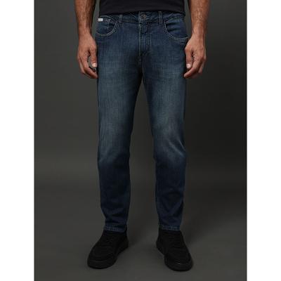 Calça Jeans Masculina Slim 5 Pockets Calvin Klein Jeans - Azul Médio