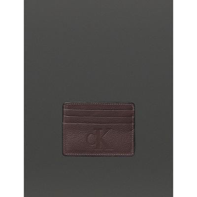Porta Cartão Masculino Queima Calvin Klein Jeans - Cafe