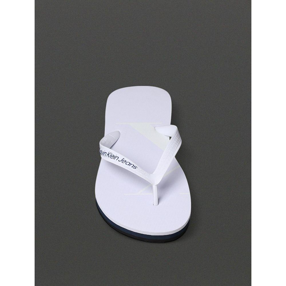 Chinelo Masculino Full Calvin Klein Jeans - Branco - 4