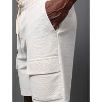 Bermuda Masculina Cargo Linho Calvin Klein Jeans - Off White