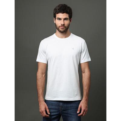 Camiseta Masculina Pima Calvin Klein Jeans - Branco 2