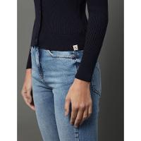 Cardigan Feminino Canelado Calvin Klein Jeans - Marinho - 3
